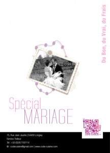 catalogue traiteur mariage